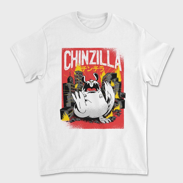 Chinzilla Chaos, Tricou Barbati (Unisex)