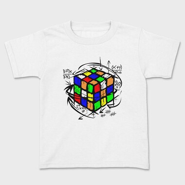 Color Block Cube, Tricou Copii
