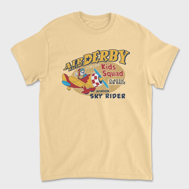 Air Derby Squad, Tricou Barbati (Unisex)