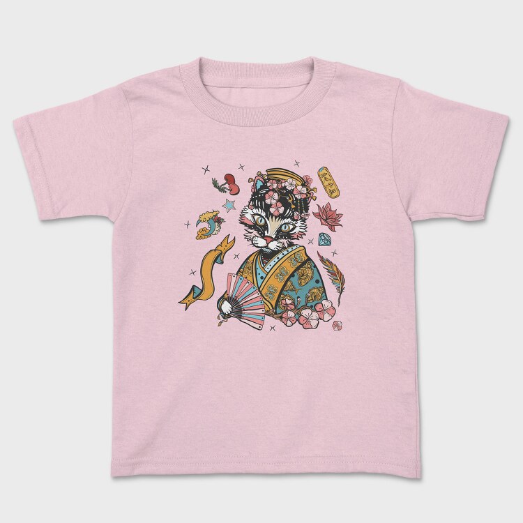 Cat Cherry Blossom, Tricou Copii