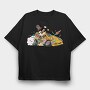 Doggy Drive-In, Tricou Oversize Barbati (Unisex)
