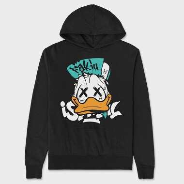 Fakiu Duck Face, Hanorac Oversize Barbati (Unisex)