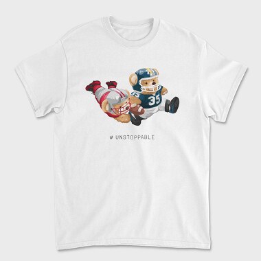 Football Bears, Tricou Barbati (Unisex)