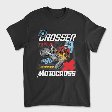 Freestyle Motocross Champ, Tricou Barbati (Unisex)