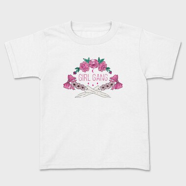 Girl Gang Blooms, Tricou Copii