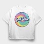 Good Vibes Circle, Tricou Oversize Barbati (Unisex)