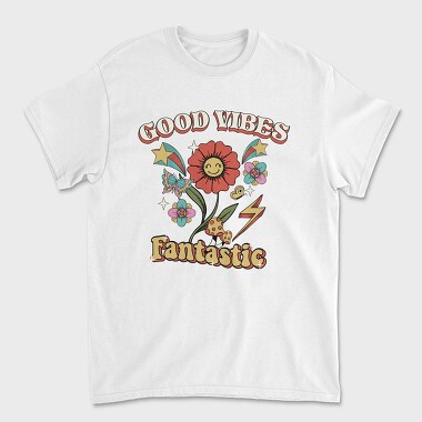 Good Vibes Fantastic, Tricou Barbati (Unisex)