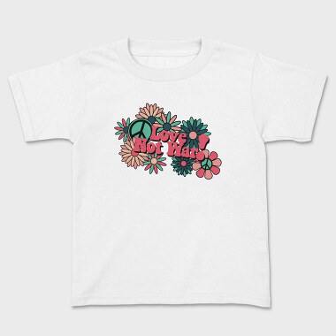 Love Not War Blooms, Tricou Copii