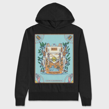 Forest Escape Backpack, Hanorac Oversize Barbati (Unisex)