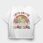 Lets Groove Together, Tricou Oversize Barbati (Unisex)