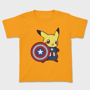 Pikachu Captain Shield, Tricou Copii