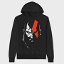 Red Eye Warrior, Hanorac Oversize Barbati (Unisex)