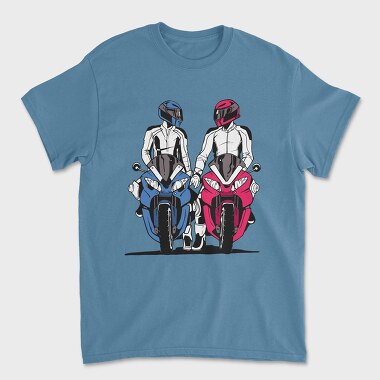 Motorcycle Duo, Tricou Barbati (Unisex)