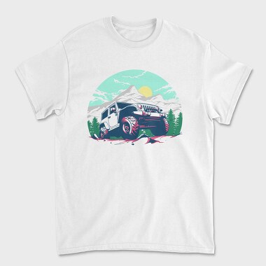 Mountain Beast Vibes, Tricou Barbati (Unisex)