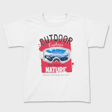 Outdoor Explorer Goggles, Tricou Copii