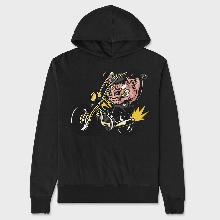 Pork Rider, Hanorac Oversize Barbati (Unisex)