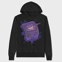 Purple Beast Game, Hanorac Oversize Barbati (Unisex)