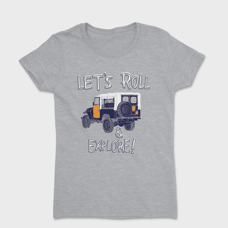 Roll Explore, Tricou Femei