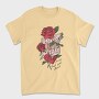 Rose Love Dagger, Tricou Barbati (Unisex)