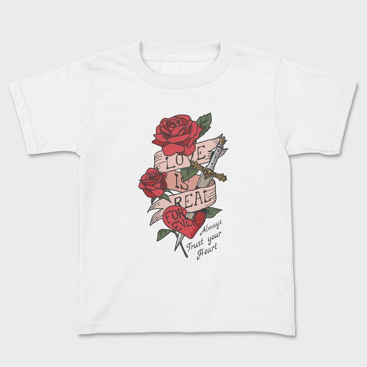 Rose Love Dagger, Tricou Copii