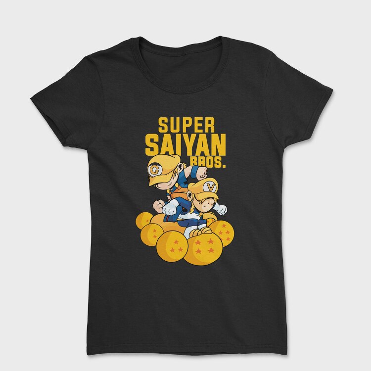 Saiyan Bros Gold, Tricou Femei