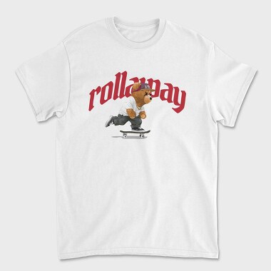 Skate Bear Hype, Tricou Barbati (Unisex)