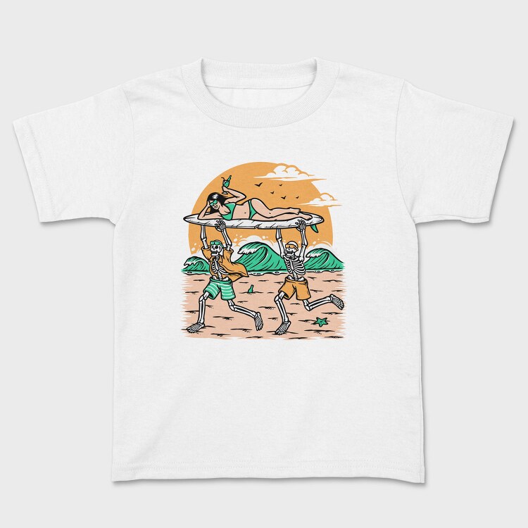 Skeletons Beach Party, Tricou Copii