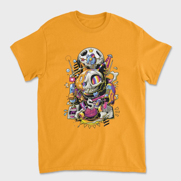 Skull Streetwear Dreams, Tricou Barbati (Unisex)