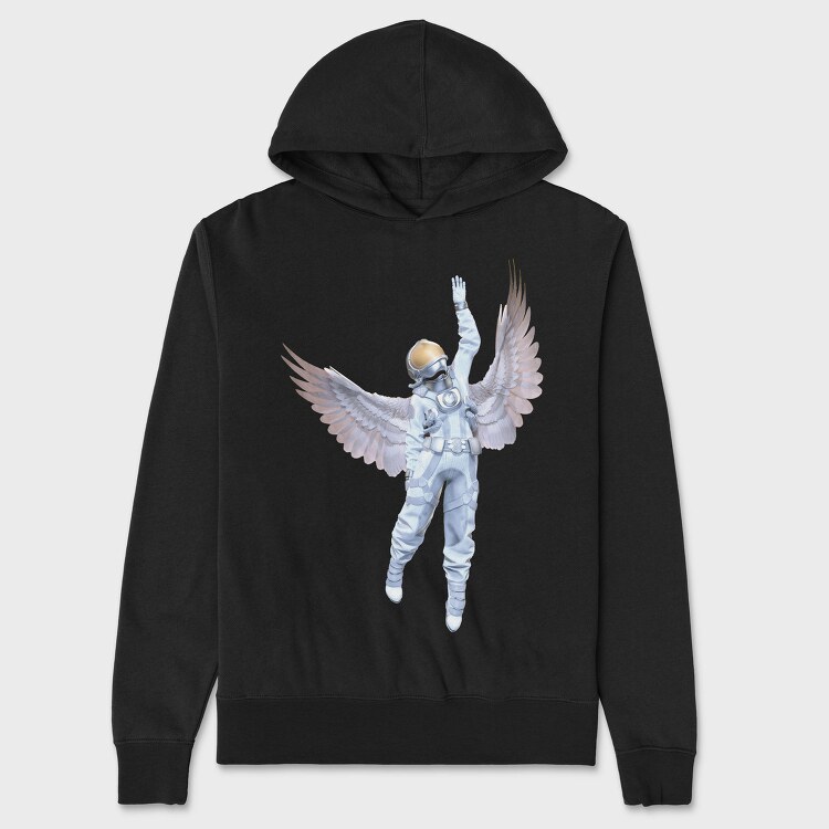Space Angel, Hanorac Oversize Barbati (Unisex)