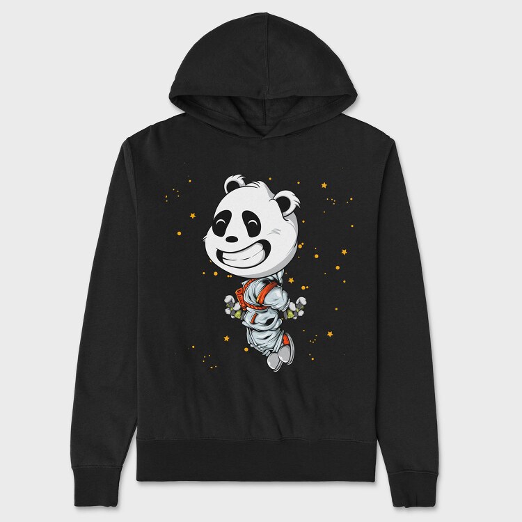 Space Panda Explorer, Hanorac Oversize Barbati (Unisex)
