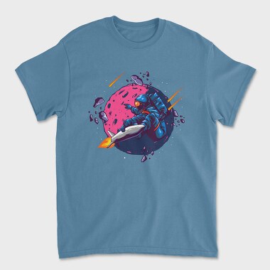 Space Rocket Escape, Tricou Barbati (Unisex)