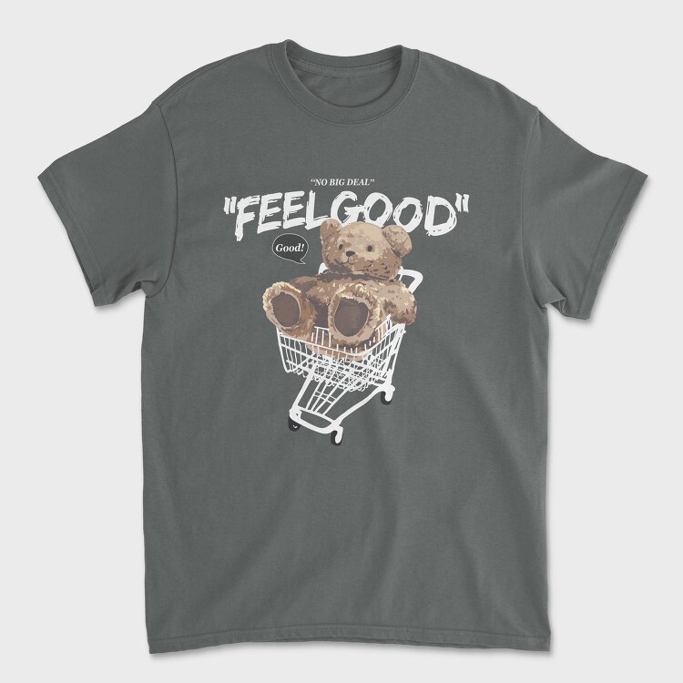 Teddy Cart Vibes, Tricou Barbati (Unisex)