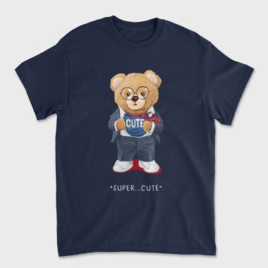 Teddy Hipster Vibes, Tricou Barbati (Unisex)