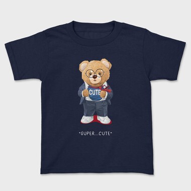 Teddy Hipster Vibes, Tricou Copii
