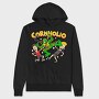 Teenage Mutant Ninja Pizza, Hanorac Oversize Barbati (Unisex)