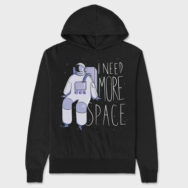 Astronaut I Need More Space, Hanorac Oversize Barbati (Unisex)