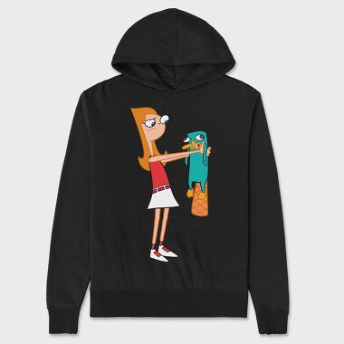 Phineas and Ferb 8, Hanorac Oversize Barbati (Unisex)