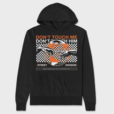 Don T Touch Me 2, Hanorac Oversize Barbati (Unisex)