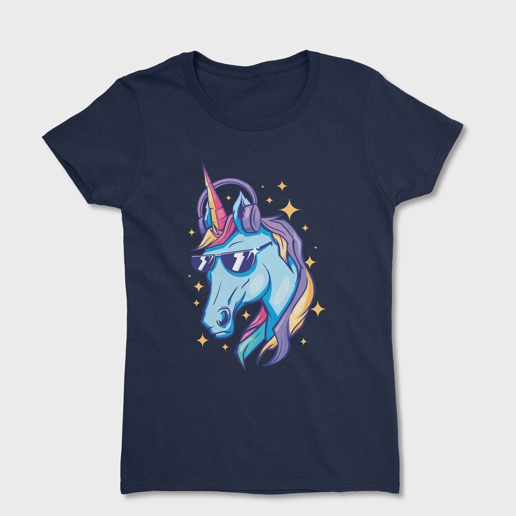 Tricou Femei, Shiny Unicorn