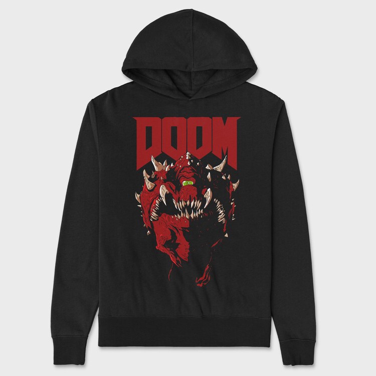 Doom 9, Hanorac Oversize Barbati (Unisex)