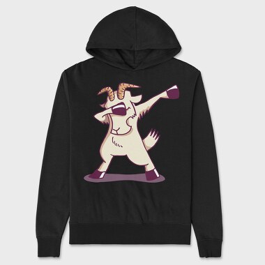 Hanorac Barbati (Unisex), Dab Animal Comics Goat