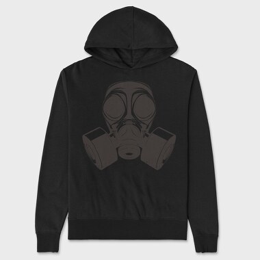 Gas Mask, Hanorac Oversize Barbati (Unisex)