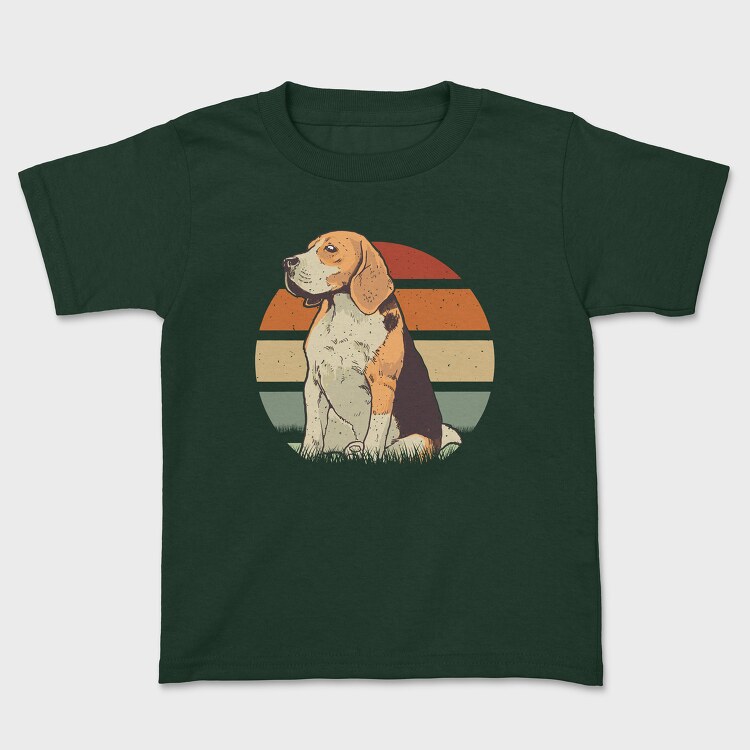 Beagle Sunset, Tricou Copii