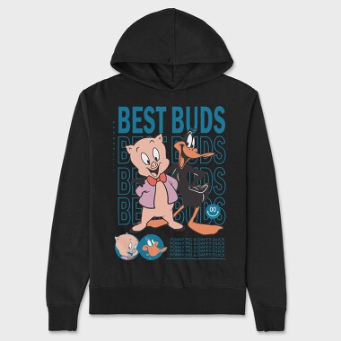 Best Buds, Hanorac Oversize Barbati (Unisex)