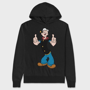 Popeye 12, Hanorac Oversize Barbati (Unisex)