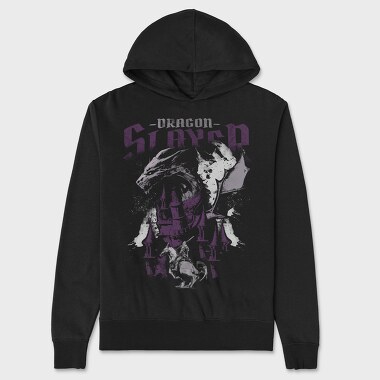 Dragon Slayer, Hanorac Oversize Barbati (Unisex)