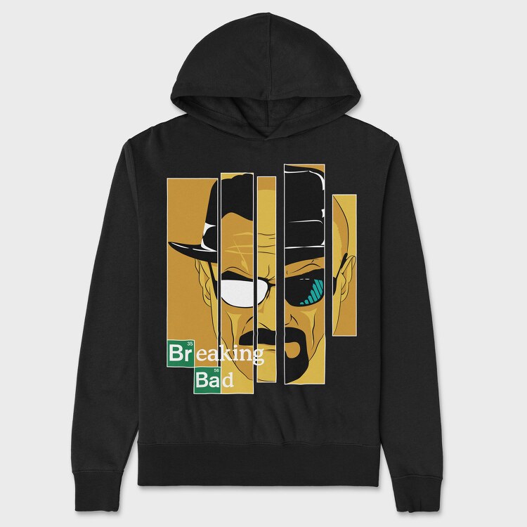 Breaking Bad 19, Hanorac Oversize Barbati (Unisex)