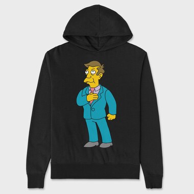 Principal Skinner, Hanorac Oversize Barbati (Unisex)