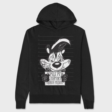 Prisoner Pep Le Pew, Hanorac Oversize Barbati (Unisex)