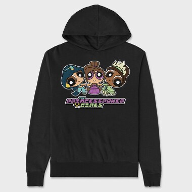 The Powerpuff Girls Jazmin Megara, Hanorac Oversize Barbati (Unisex)